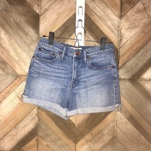 Madewell high waisted shorts